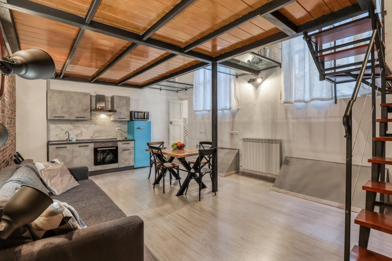 Atrhome Loft Studio Canova Rome Bagian luar foto